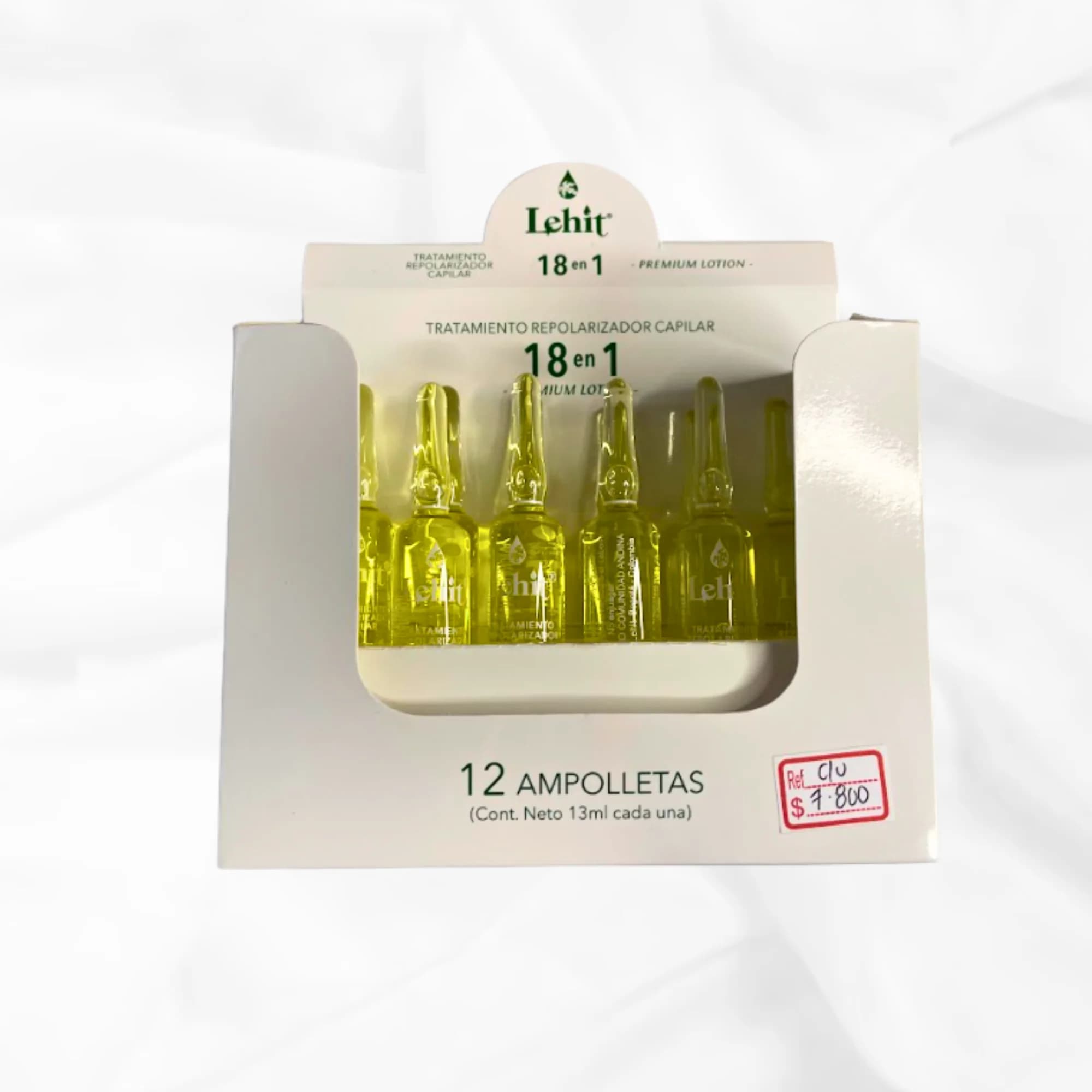 Tratamiento Repolarizador Capilar 18 en 1 Premium Lotion de Lehit