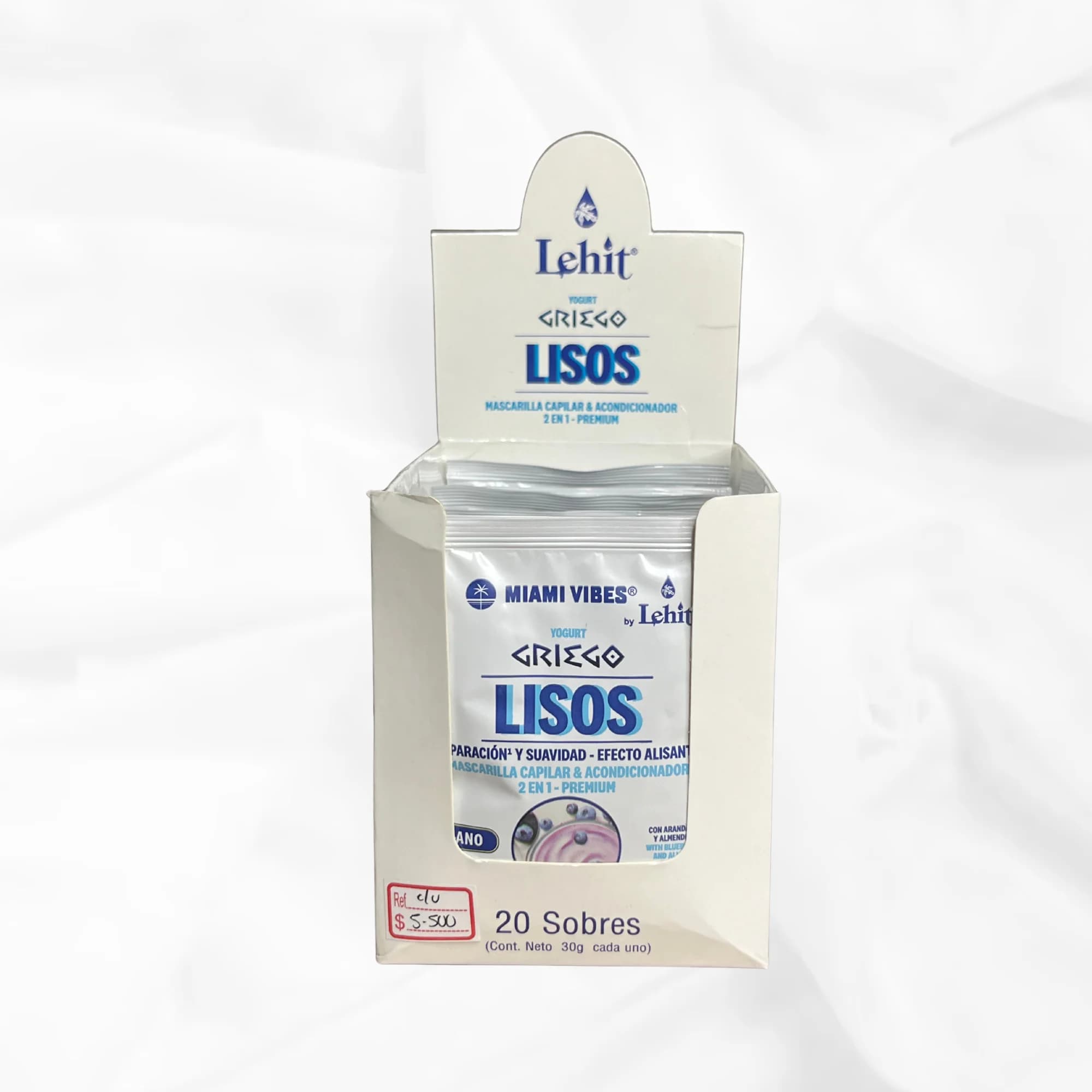 Masca. Capilar & Acondi. 2 en 1 Premium para Cabellos Lisos Miami Vibes de Lehit
