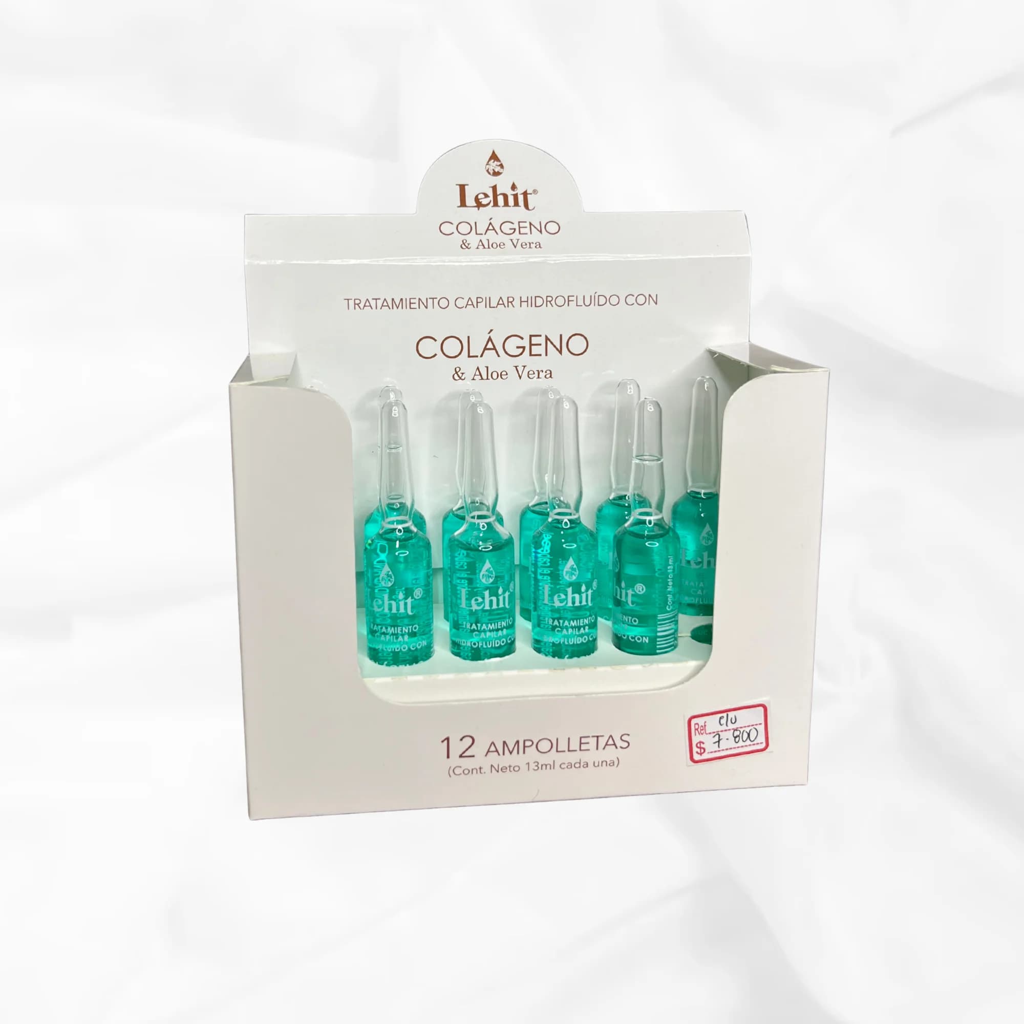 Tratamiento Capilar Hidrofluido con Colágeno y Aloe Vera de Lehit