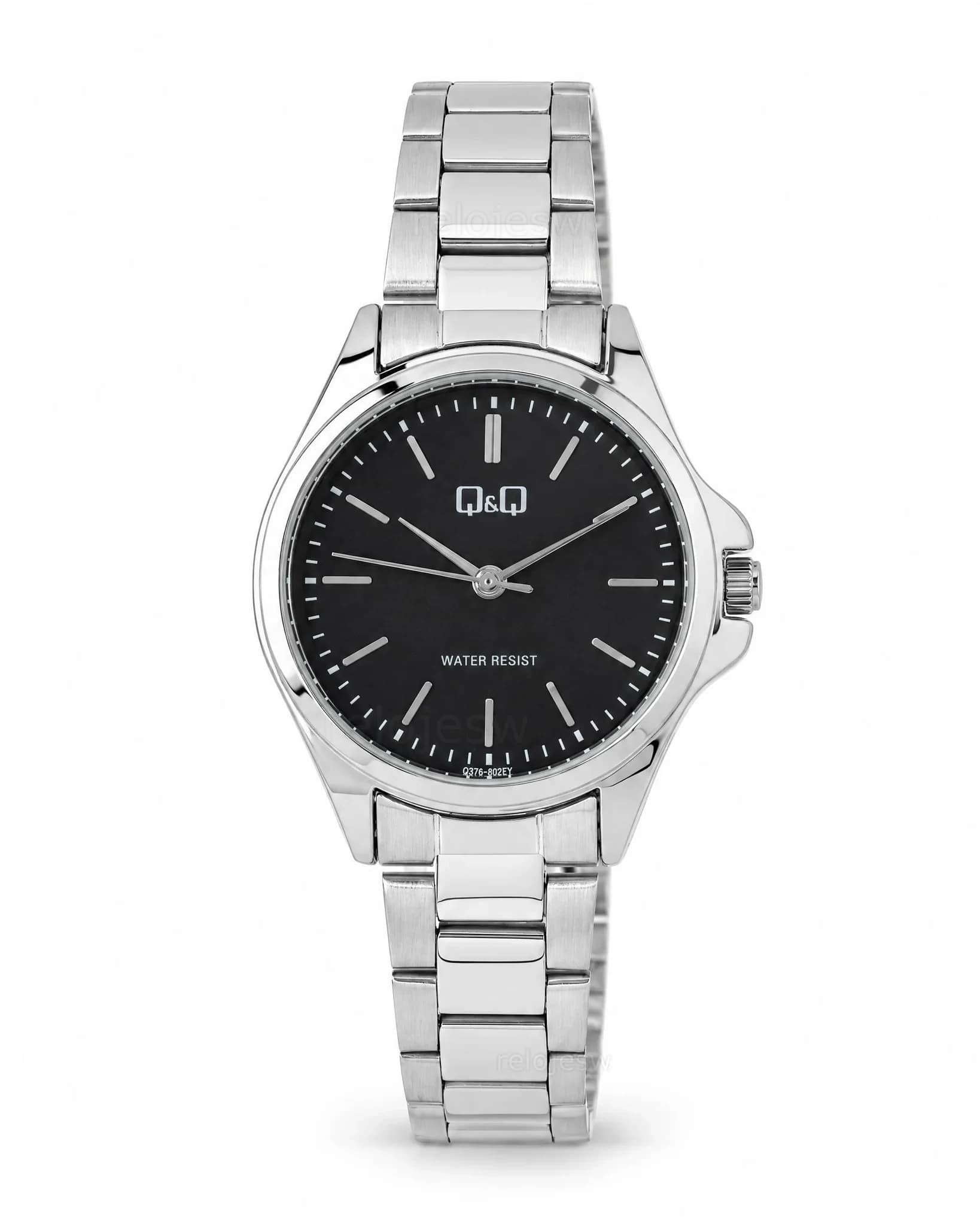 Reloj Q&Q Mujer Original Plateado