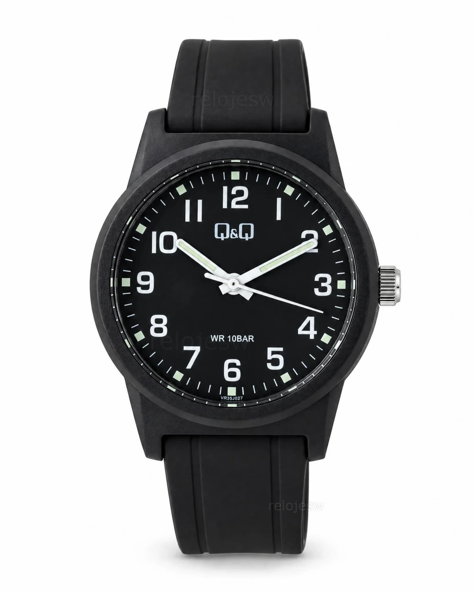 Reloj Q&Q Hombre Original Negro
