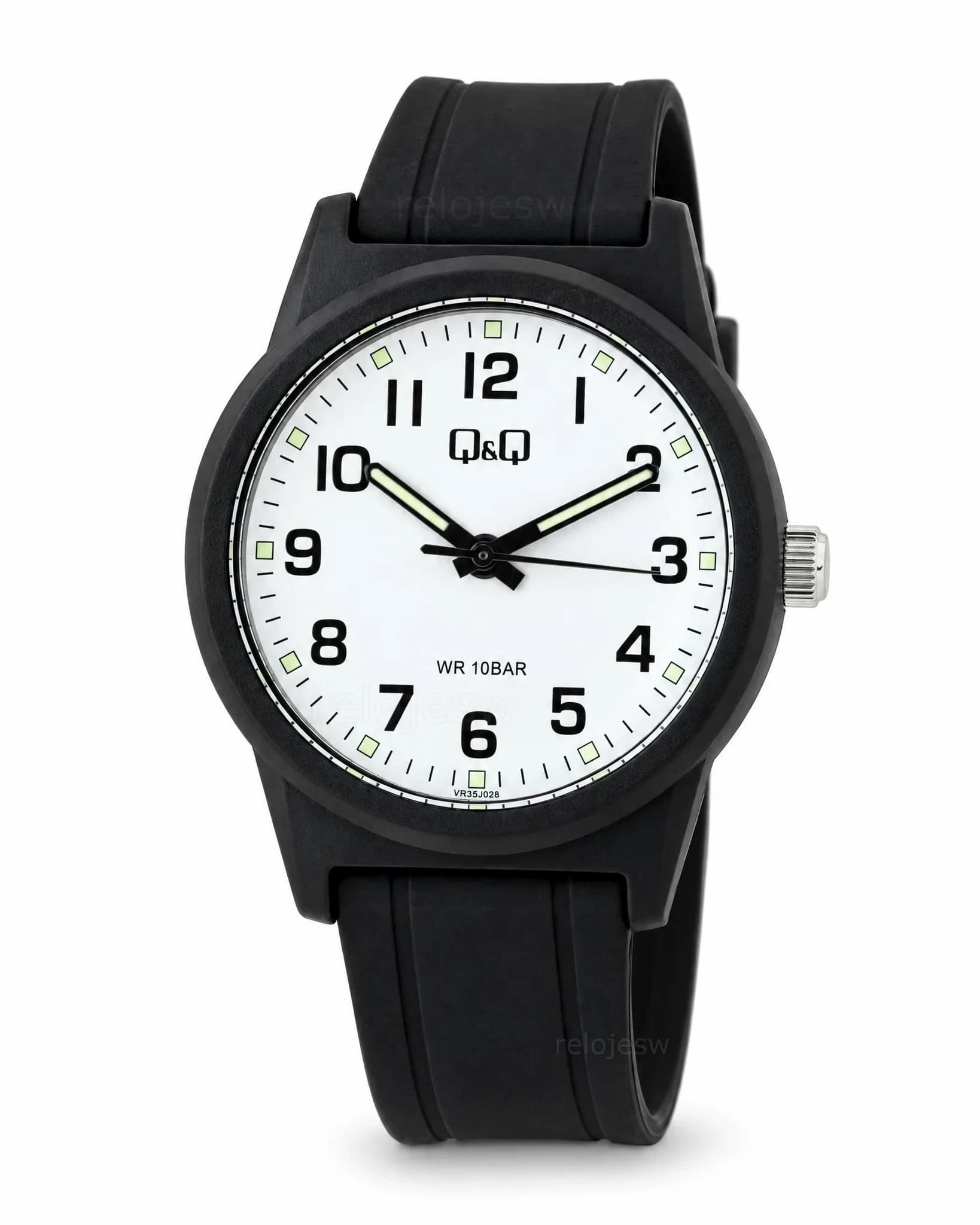 Reloj Q&Q Hombre Original Negro