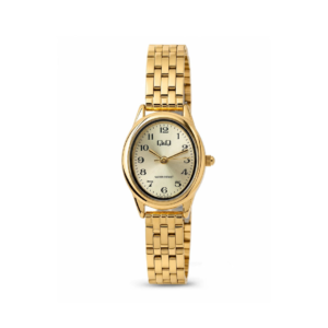 RELOJ Q&Q MUJER DORADO