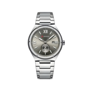 RELOJ Q&Q HOMBRE PLATEADO