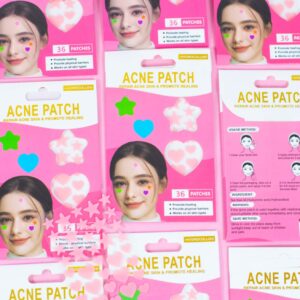 PARCHES ANTI ACNE ESTRELLAS Y CORAZON